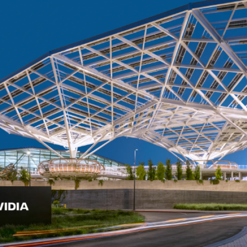 Sede da NVidia em Santa Clara, na Califórnia (Foto: NVidia/Divulgação)